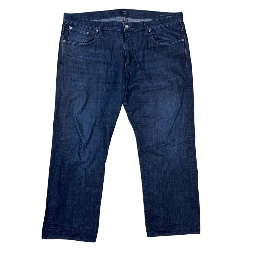 Citizens of Humanity 40 x 28 USA MADE Perfect Straight Leg Dark Wash Denim Jeans
